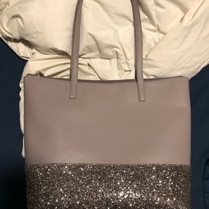 Kate Spade glitter shoulder purse
